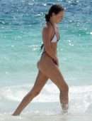 Kateri Dion Booty in Bikini at Beach in Tulum