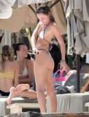 Kateri Dion Booty in Bikini at Beach in Tulum