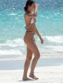 Kateri Dion Booty in Bikini at Beach in Tulum