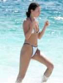 Kateri Dion Booty in Bikini at Beach in Tulum