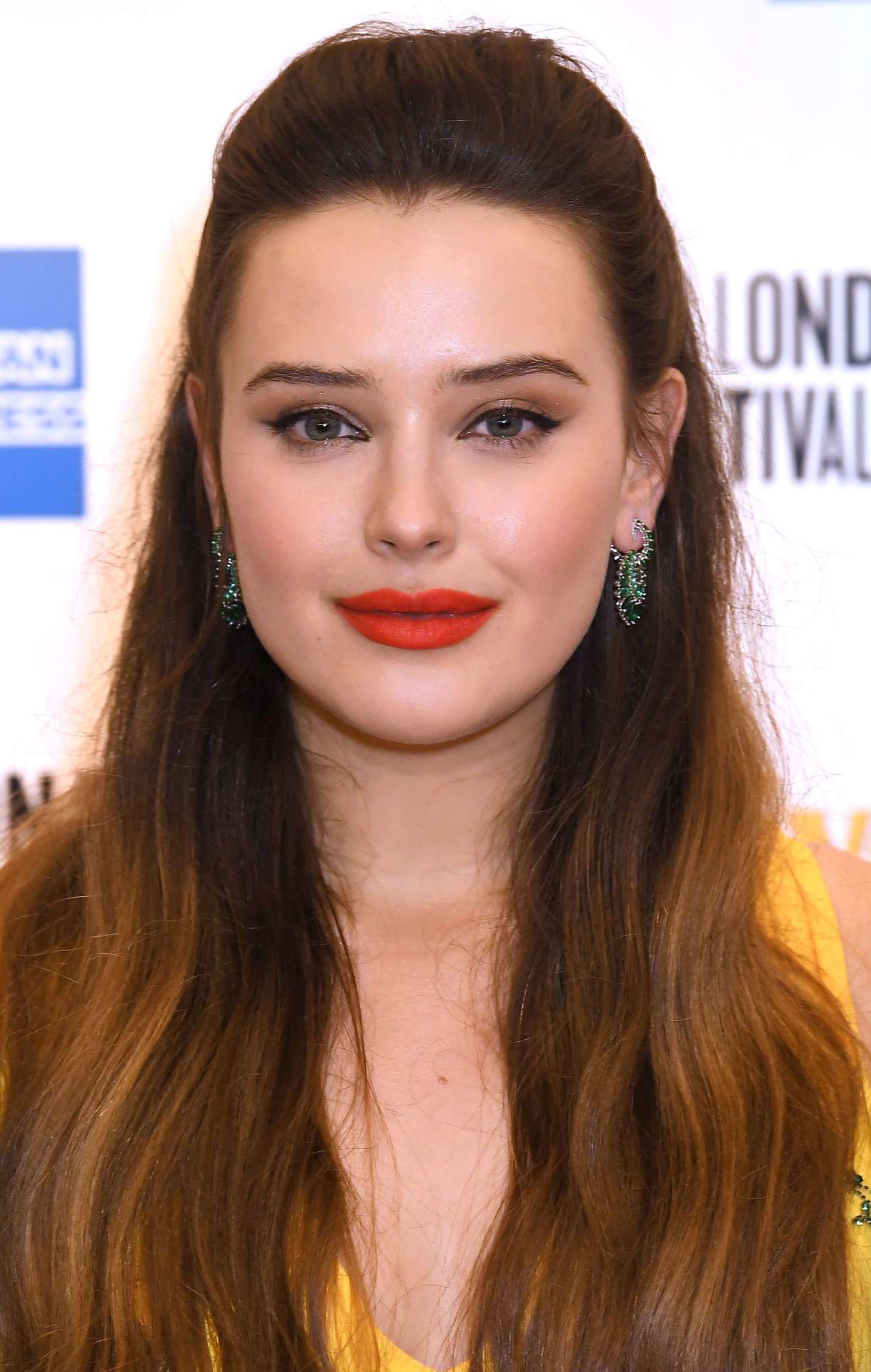 Katherine Langford at 'Knives Out' European Premiere, 63rd BFI London Film Festival