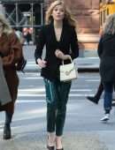 Katherine McNamara Arrive at AOL Build Series Studios in NYC