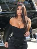 Kim Kardashian Out and About in New York
