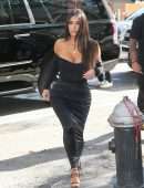 Kim Kardashian Out and About in New York
