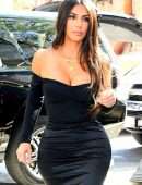Kim Kardashian Out and About in New York