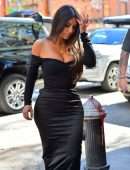 Kim Kardashian Out and About in New York