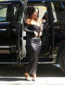 Kim Kardashian Out and About in New York