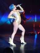 Lady Gaga Performing Onstage at the Park Theater at Park MGM in Las Vegas
