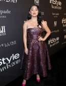 Lana Condor Cleavage at 5th Annual InStyle Awards in Los Angeles