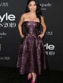Lana Condor Cleavage at 5th Annual InStyle Awards in Los Angeles