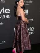Lana Condor Cleavage at 5th Annual InStyle Awards in Los Angeles