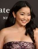 Lana Condor Cleavage at 5th Annual InStyle Awards in Los Angeles