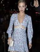 Lili Reinhart at the Miu Miu AfterParty Dinner in Paris