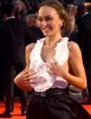 Lily-Rose Depp at the Premiere of 'The King' at the BFI London Film Festival