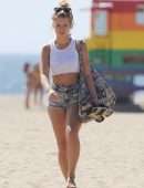 Lottie Moss Booty in Thong Bikini in Venice Beach