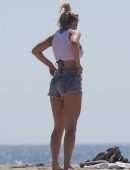 Lottie Moss Booty in Thong Bikini in Venice Beach