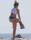 Lottie Moss Booty in Thong Bikini in Venice Beach