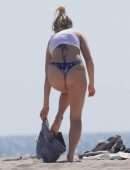 Lottie Moss Booty in Thong Bikini in Venice Beach