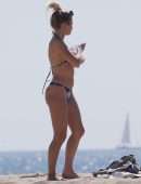 Lottie Moss Booty in Thong Bikini in Venice Beach
