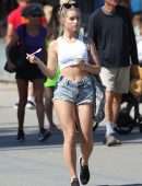 Lottie Moss Booty in Thong Bikini in Venice Beach