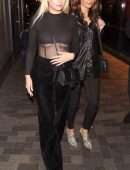 Lottie Moss Underboobs at the Cara Delevingne x Nasty Gal Launch Party in Soho