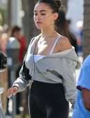 Madison Beer Booty, Out for Lunch in Beverly Hills