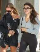 Madison Beer Camel-Toe in Leggings Out in Beverly Hills