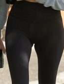 Madison Beer Camel-Toe in Leggings Out in Beverly Hills