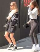 Madison Beer Camel-Toe in Leggings Out in Beverly Hills