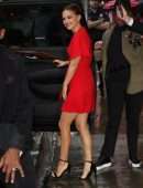 Natalie Portman Outside 'Good Morning America' in NYC