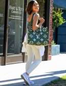 Olivia Culpo Leaving a Hair Salon in West Hollywood