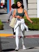 Olivia Culpo Leaving a Hair Salon in West Hollywood