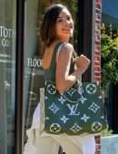 Olivia Culpo Leaving a Hair Salon in West Hollywood