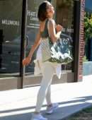 Olivia Culpo Leaving a Hair Salon in West Hollywood