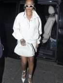 Rihanna Leggy, Out in Soho, London