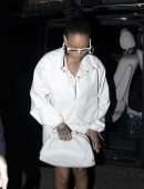 Rihanna Leggy, Out in Soho, London