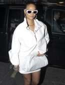 Rihanna Leggy, Out in Soho, London