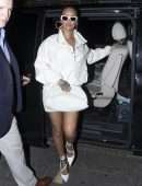 Rihanna Leggy, Out in Soho, London