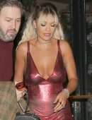 Rita Ora Braless, Out in Paris