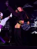 Rita Ora Performing onStage at the American Express Gold Launch in Mexico City