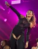 Rita Ora Performing onStage at the American Express Gold Launch in Mexico City
