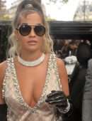Rita Ora Upskirt, Out in Paris