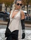 Rita Ora Upskirt, Out in Paris