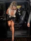 Rita Ora Upskirt, Out in Paris
