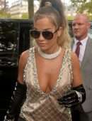 Rita Ora Upskirt, Out in Paris