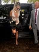 Rita Ora Upskirt, Out in Paris