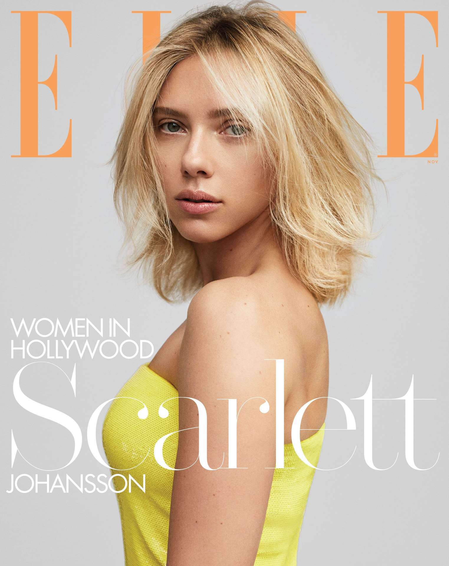Scarlett Johansson in Elle Magazine “Women in Hollywood” Photoshoot - November 2019