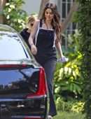 Selena Gomez Braless Out in Los Angeles