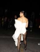 Shanina Shaik Attending Demi Lovato’s Halloween Party in Hollywood