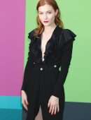 Skyler Samuels at The Morning Show Premiere in NY